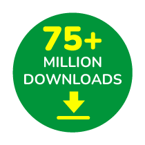 75+ Million Downloads